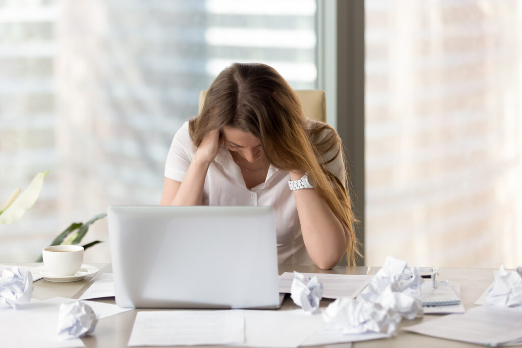 burnout, stress anxiété
